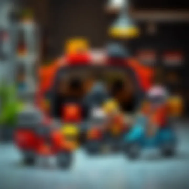 An array of aesthetically pleasing transporter accessories in a modern setting.