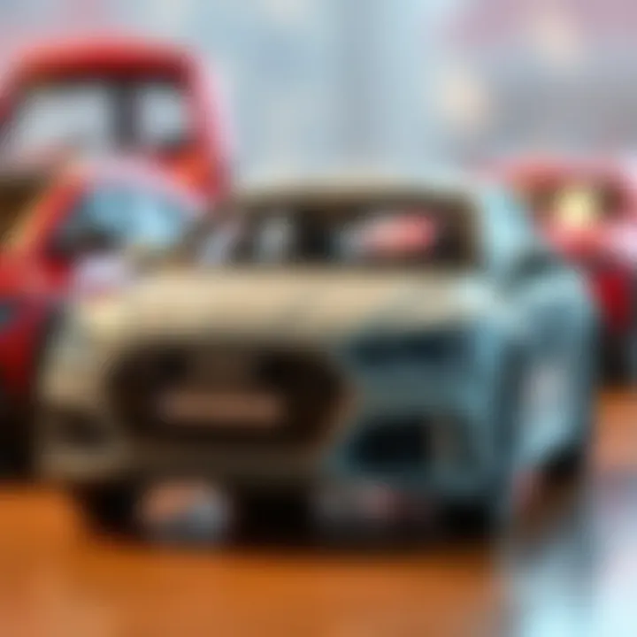 Audi toy collection appealing to various age groups