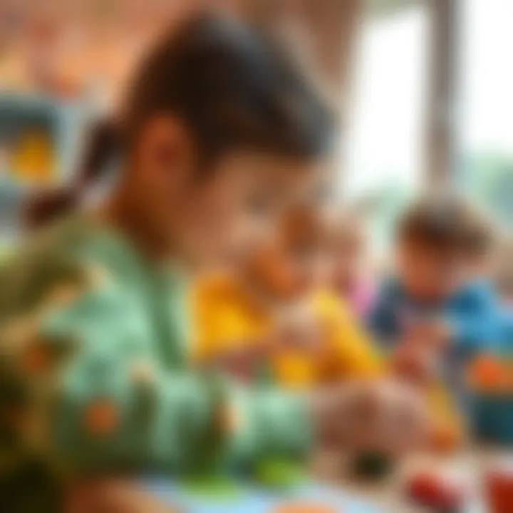 Children engaging with Niloya game in a lively setting