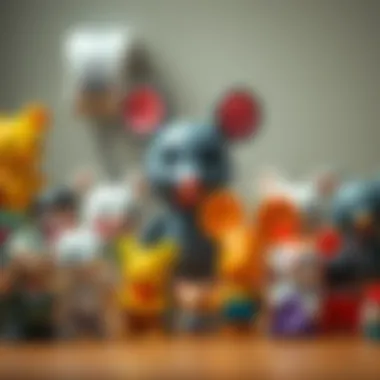 A collection of Minimouse toys showcasing their design variety.