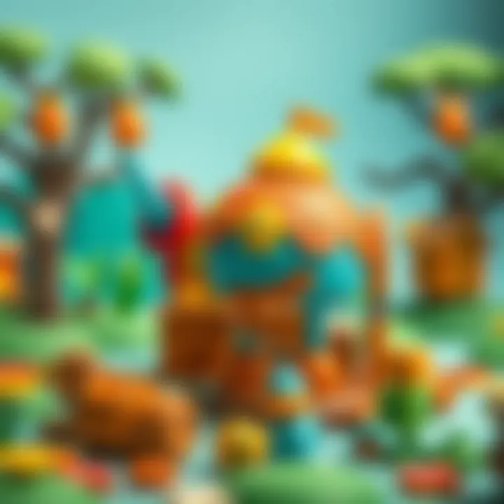 Educational elements incorporated in Niloya game design