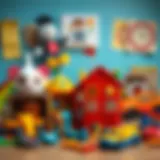 A diverse range of educational toys for boys