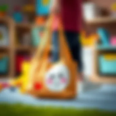 Innovative Designs for Children's Development Innovative designs of children-friendly tote bags