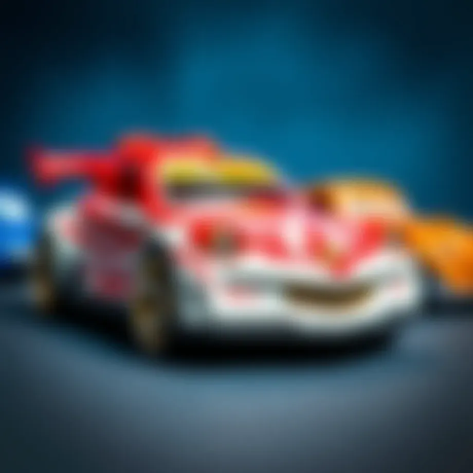 Hotwheels vehicles showcasing impressive designs