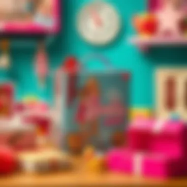 A detailed graphic illustrating the historical significance of Barbie boxes in toy culture.