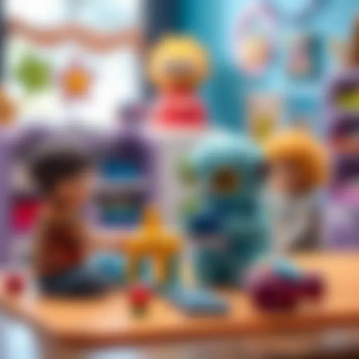 Interactive Educational Toys Interactive educational toys promoting child development.