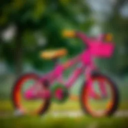 A vibrant Kidzy 20-inch bicycle designed for children