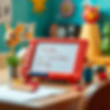 The Functional Design of a Tabletop Writing Board Functional design of a tabletop magnetic writing board