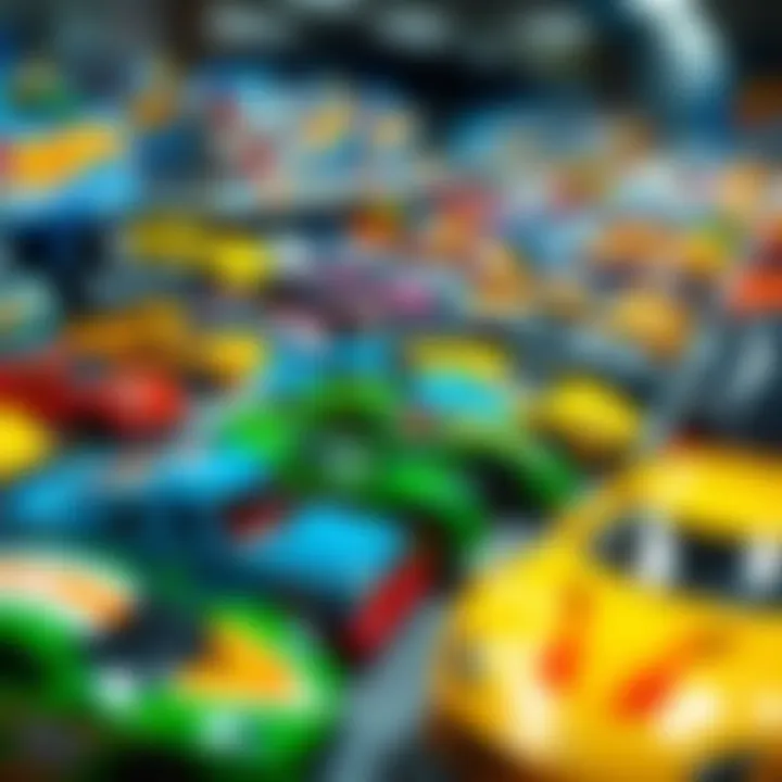 Impressive Hot Wheels Collection Hot Wheels cars in a collection display