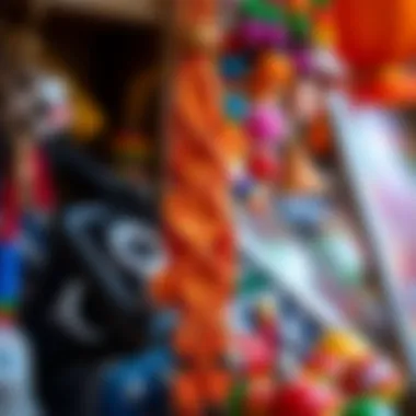 Modern Craftsmanship of Bag Beads An artistic representation of modern bag bead craftsmanship