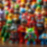 Diverse Toy Heroes Collection A vibrant collection of iconic toy heroes that inspire creativity