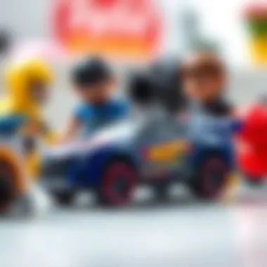 Parents reviewing criteria for selecting toys