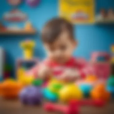 Creative Play with Play Doh Child Engaged with Play Doh
