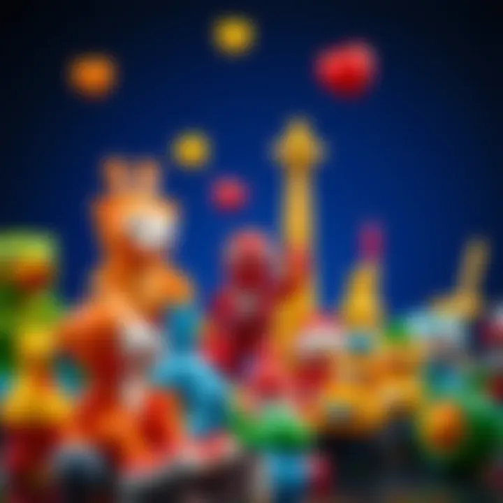 Toys and Artistic Expression Connection between toys and artistic shapes