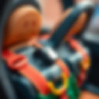 A close-up of safety features in transporter accessories, emphasizing security.