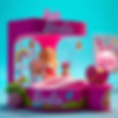 An engaging visual that highlights the social and educational impact of Barbie boxes on childhood development.