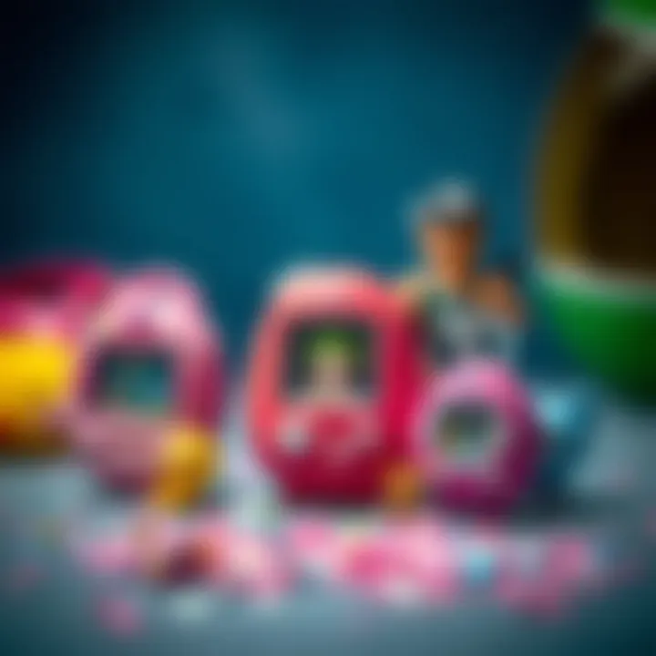 Evolution of Tamagotchi toys