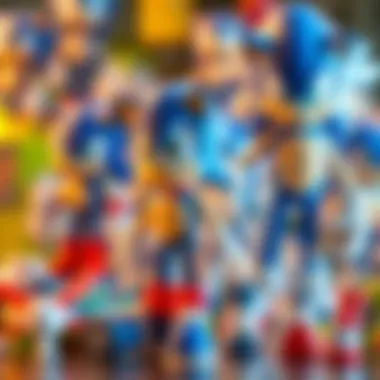 Diverse Range of Sonic Toys A variety of sonic toys displayed