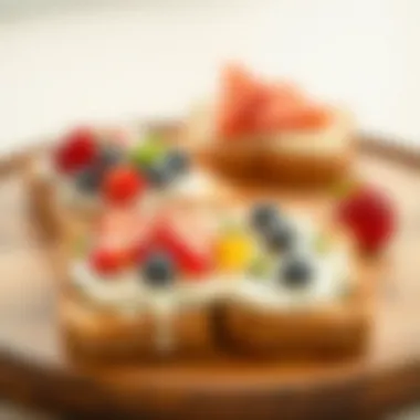 Healthy Toast Variations for Babies Nutritious spread on whole grain toast for infants